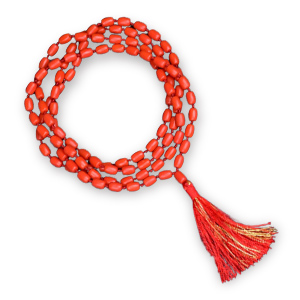 Coral Necklace Mala